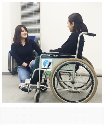 車いす操作