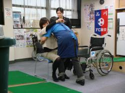 いすから車いすへの移乗