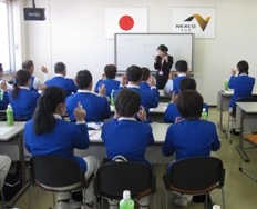 手話の練習
