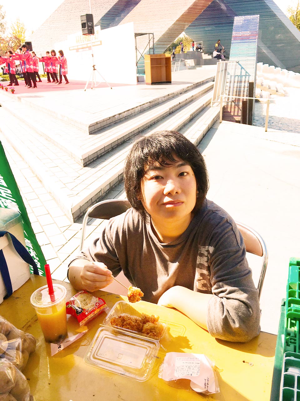 甲府市農林業祭りショップ出店