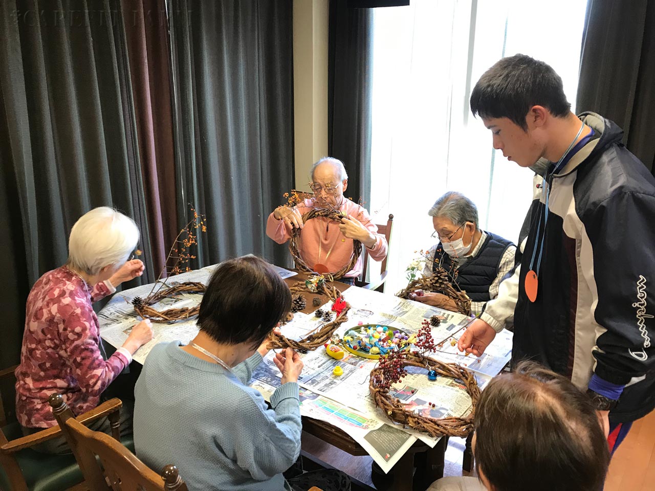高齢者介護施設訪問