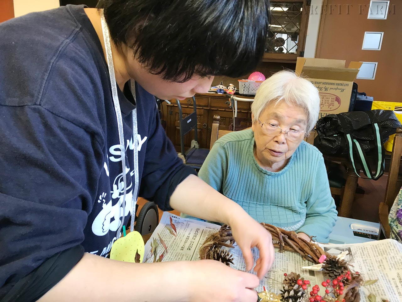 高齢者介護施設訪問