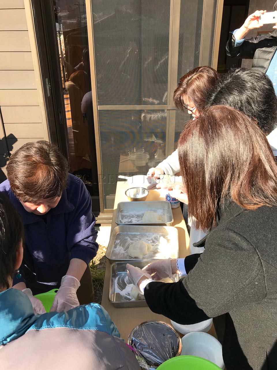 お正月餅つきイベント