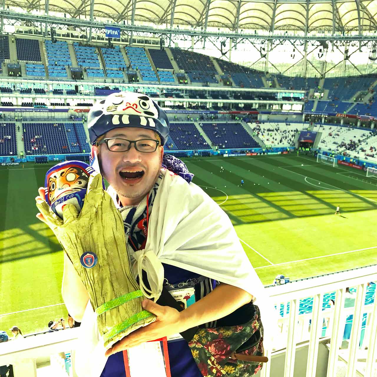ロシア ワールドカップ観戦 サッカー大好き芸人シロたろしがお届けする「ロシアのバリアフリー ⁄ ユニバーサル事情」【後編】