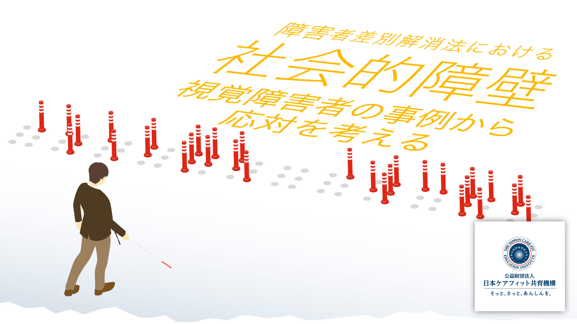 障害者差別解消法の社会的障壁を視覚障害者の事例から対応を考える