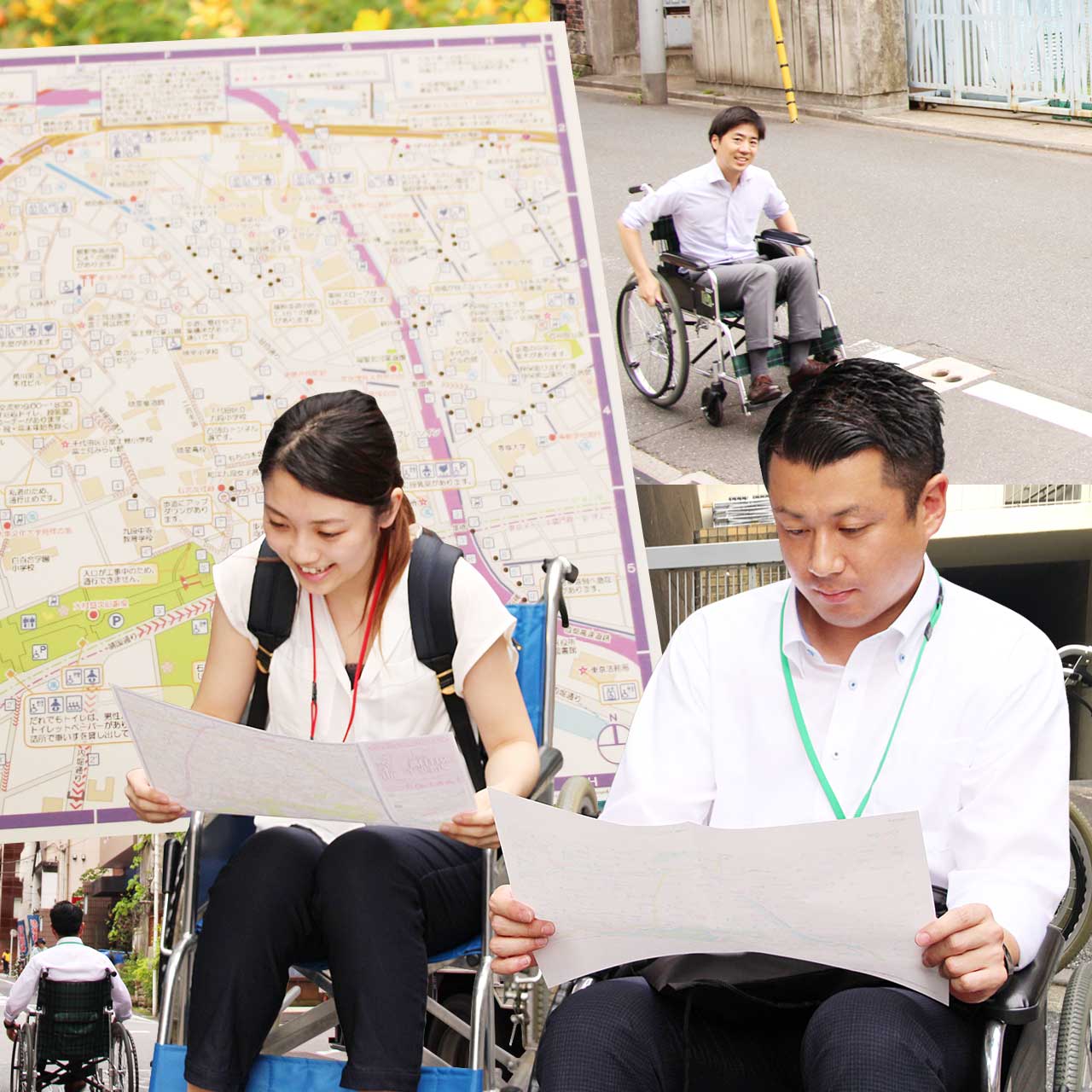 駅から始まる、優しさの輪