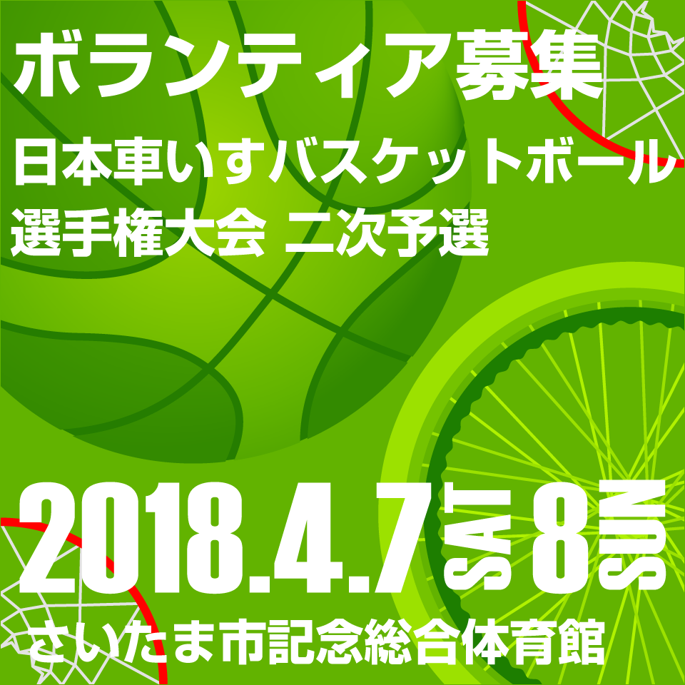 日本車いすバスケットボール選手権大会 二次予選