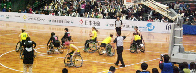 大阪 女子車いすバスケ大会 ボランティア